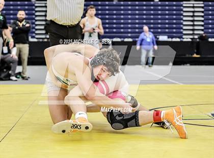 Thumbnail 2 in NYSPHSAA Wrestling Dual Finals D1 (Minisink Valley vs Farmingdale) photogallery.