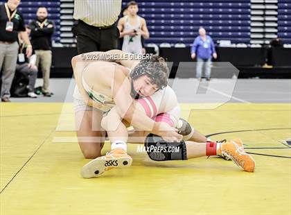 Thumbnail 1 in NYSPHSAA Wrestling Dual Finals D1 (Minisink Valley vs Farmingdale) photogallery.