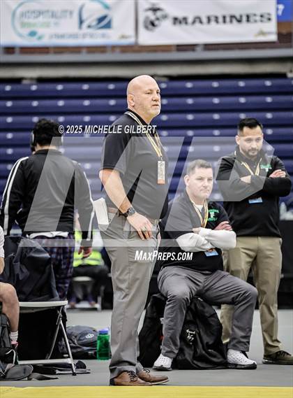 Thumbnail 3 in NYSPHSAA Wrestling Dual Finals D1 (Minisink Valley vs Farmingdale) photogallery.