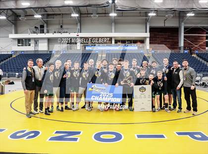 Thumbnail 3 in NYSPHSAA Wrestling Dual Finals D1 (Minisink Valley vs Farmingdale) photogallery.