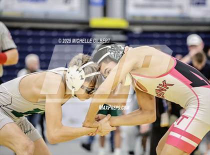 Thumbnail 3 in NYSPHSAA Wrestling Dual Finals D1 (Minisink Valley vs Farmingdale) photogallery.