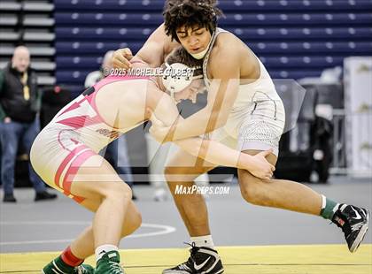 Thumbnail 3 in NYSPHSAA Wrestling Dual Finals D1 (Minisink Valley vs Farmingdale) photogallery.