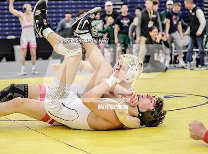 Thumbnail 1 in NYSPHSAA Wrestling Dual Finals D1 (Minisink Valley vs Farmingdale) photogallery.