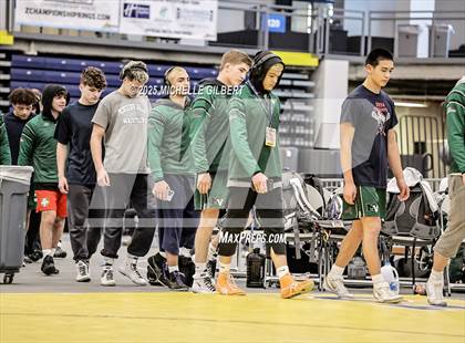 Thumbnail 2 in NYSPHSAA Wrestling Dual Finals D1 (Minisink Valley vs Farmingdale) photogallery.