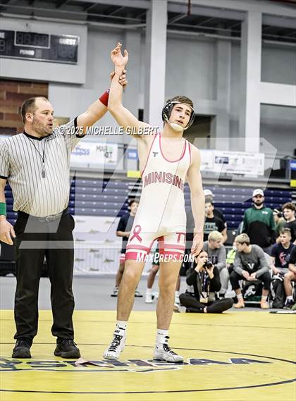 Thumbnail 1 in NYSPHSAA Wrestling Dual Finals D1 (Minisink Valley vs Farmingdale) photogallery.