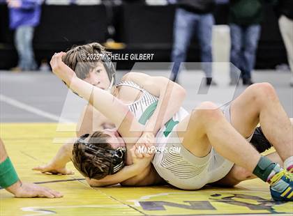 Thumbnail 3 in NYSPHSAA Wrestling Dual Finals D1 (Minisink Valley vs Farmingdale) photogallery.