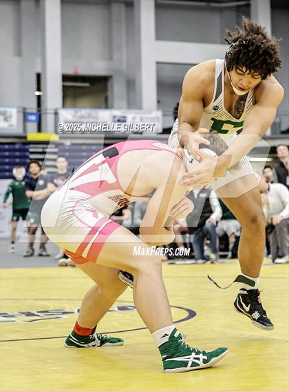 Thumbnail 3 in NYSPHSAA Wrestling Dual Finals D1 (Minisink Valley vs Farmingdale) photogallery.