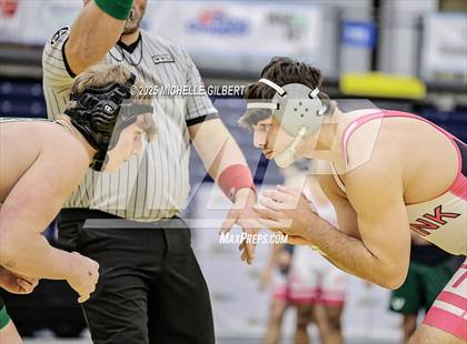 Thumbnail 2 in NYSPHSAA Wrestling Dual Finals D1 (Minisink Valley vs Farmingdale) photogallery.