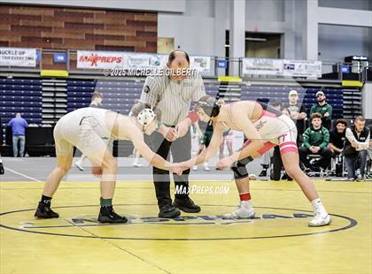 Thumbnail 2 in NYSPHSAA Wrestling Dual Finals D1 (Minisink Valley vs Farmingdale) photogallery.