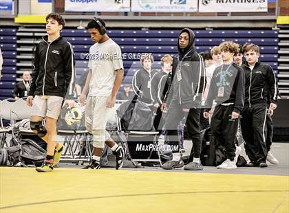 Thumbnail 2 in NYSPHSAA Wrestling Dual Finals D1 (Minisink Valley vs Farmingdale) photogallery.