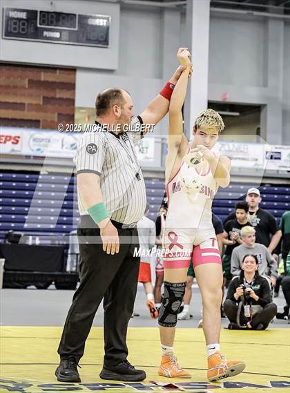 Thumbnail 1 in NYSPHSAA Wrestling Dual Finals D1 (Minisink Valley vs Farmingdale) photogallery.