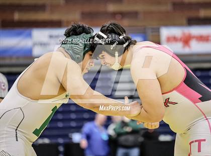 Thumbnail 3 in NYSPHSAA Wrestling Dual Finals D1 (Minisink Valley vs Farmingdale) photogallery.