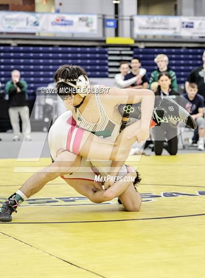 Thumbnail 2 in NYSPHSAA Wrestling Dual Finals D1 (Minisink Valley vs Farmingdale) photogallery.