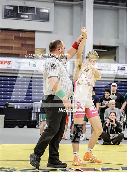 Thumbnail 1 in NYSPHSAA Wrestling Dual Finals D1 (Minisink Valley vs Farmingdale) photogallery.