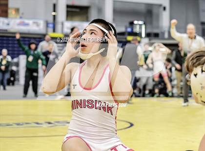 Thumbnail 3 in NYSPHSAA Wrestling Dual Finals D1 (Minisink Valley vs Farmingdale) photogallery.
