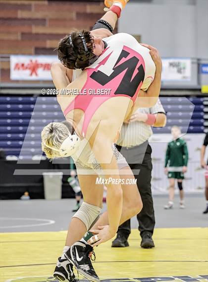 Thumbnail 2 in NYSPHSAA Wrestling Dual Finals D1 (Minisink Valley vs Farmingdale) photogallery.