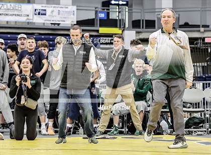 Thumbnail 2 in NYSPHSAA Wrestling Dual Finals D1 (Minisink Valley vs Farmingdale) photogallery.