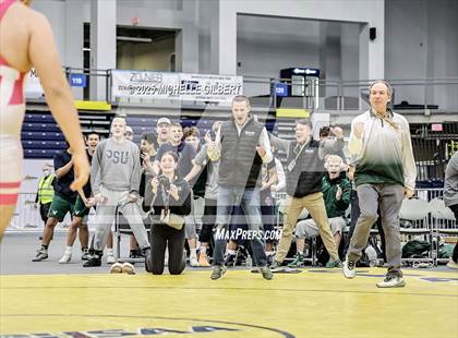 Thumbnail 1 in NYSPHSAA Wrestling Dual Finals D1 (Minisink Valley vs Farmingdale) photogallery.