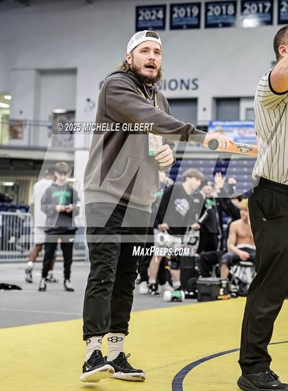 Thumbnail 2 in NYSPHSAA Wrestling Dual Finals D1 (Minisink Valley vs Farmingdale) photogallery.