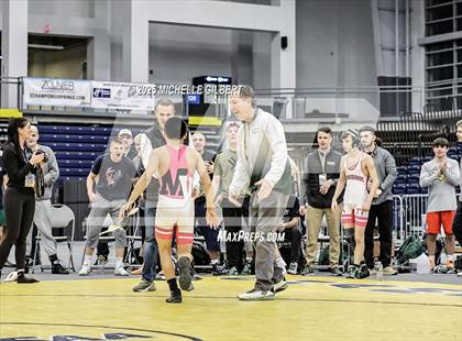 Thumbnail 2 in NYSPHSAA Wrestling Dual Finals D1 (Minisink Valley vs Farmingdale) photogallery.