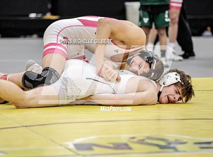 Thumbnail 1 in NYSPHSAA Wrestling Dual Finals D1 (Minisink Valley vs Farmingdale) photogallery.
