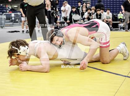 Thumbnail 3 in NYSPHSAA Wrestling Dual Finals D1 (Minisink Valley vs Farmingdale) photogallery.