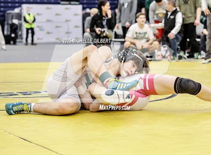 Thumbnail 1 in NYSPHSAA Wrestling Dual Finals D1 (Minisink Valley vs Farmingdale) photogallery.