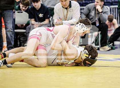 Thumbnail 1 in NYSPHSAA Wrestling Dual Finals D1 (Minisink Valley vs Farmingdale) photogallery.