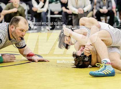 Thumbnail 3 in NYSPHSAA Wrestling Dual Finals D1 (Minisink Valley vs Farmingdale) photogallery.