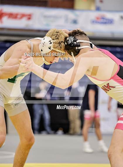 Thumbnail 3 in NYSPHSAA Wrestling Dual Finals D1 (Minisink Valley vs Farmingdale) photogallery.