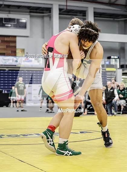 Thumbnail 1 in NYSPHSAA Wrestling Dual Finals D1 (Minisink Valley vs Farmingdale) photogallery.