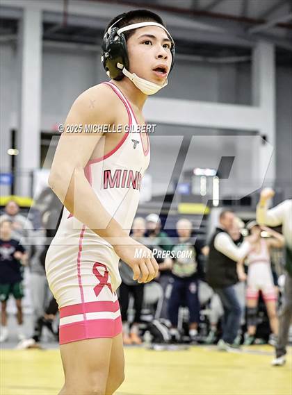 Thumbnail 1 in NYSPHSAA Wrestling Dual Finals D1 (Minisink Valley vs Farmingdale) photogallery.