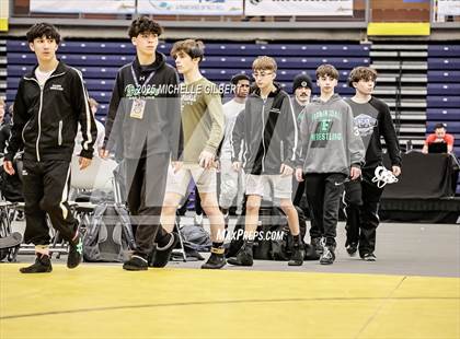 Thumbnail 2 in NYSPHSAA Wrestling Dual Finals D1 (Minisink Valley vs Farmingdale) photogallery.