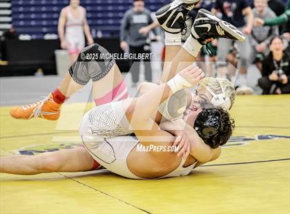 Thumbnail 3 in NYSPHSAA Wrestling Dual Finals D1 (Minisink Valley vs Farmingdale) photogallery.