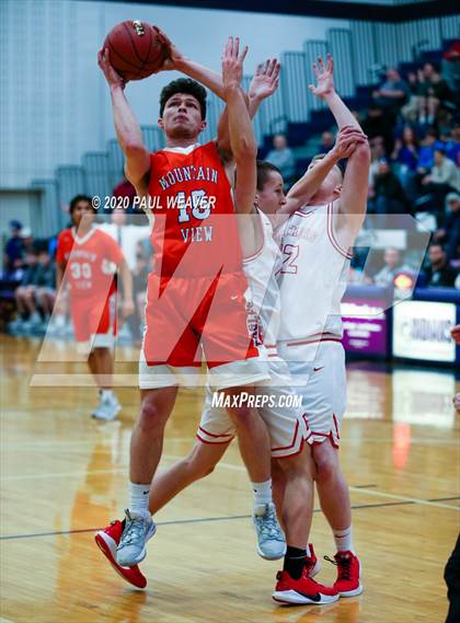 Thumbnail 2 in Bloomsburg vs. Mountain View (PIAA 2A First Round) photogallery.