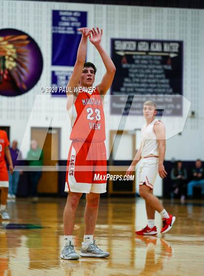 Thumbnail 3 in Bloomsburg vs. Mountain View (PIAA 2A First Round) photogallery.