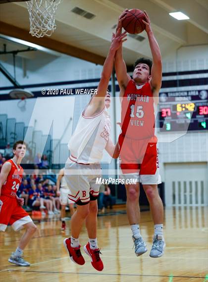 Thumbnail 2 in Bloomsburg vs. Mountain View (PIAA 2A First Round) photogallery.