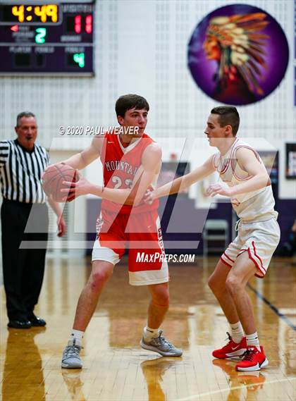 Thumbnail 3 in Bloomsburg vs. Mountain View (PIAA 2A First Round) photogallery.