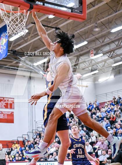 Thumbnail 1 in Scranton Prep @ Berks Catholic (PIAA 4A Round 2) photogallery.