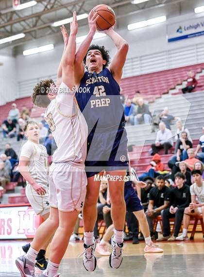 Thumbnail 3 in Scranton Prep @ Berks Catholic (PIAA 4A Round 2) photogallery.