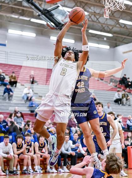 Thumbnail 1 in Scranton Prep @ Berks Catholic (PIAA 4A Round 2) photogallery.