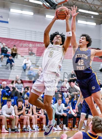 Thumbnail 2 in Scranton Prep @ Berks Catholic (PIAA 4A Round 2) photogallery.