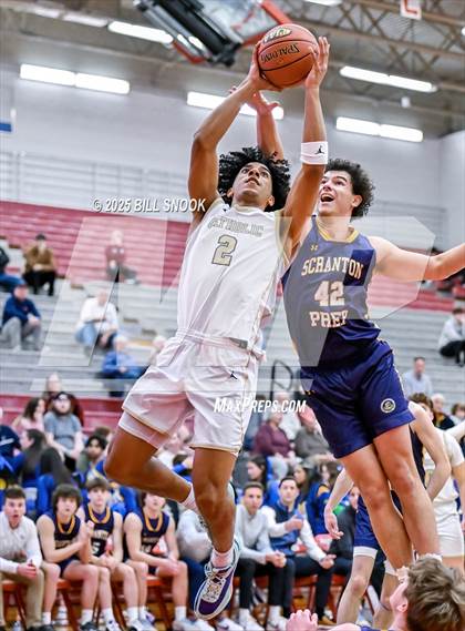 Thumbnail 3 in Scranton Prep @ Berks Catholic (PIAA 4A Round 2) photogallery.