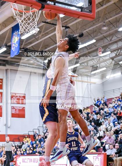 Thumbnail 2 in Scranton Prep @ Berks Catholic (PIAA 4A Round 2) photogallery.