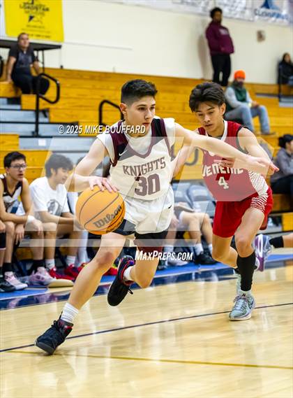Thumbnail 3 in Sherman Oaks CES vs Hueneme (Santa Barbara Holiday Classic) photogallery.