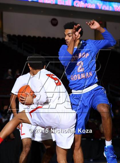 Thumbnail 1 in Bishop Gorman vs. Sagemont (Tarkanian Classic) photogallery.