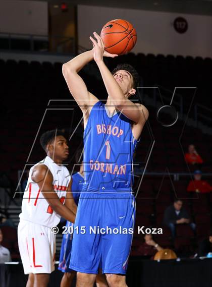 Thumbnail 3 in Bishop Gorman vs. Sagemont (Tarkanian Classic) photogallery.