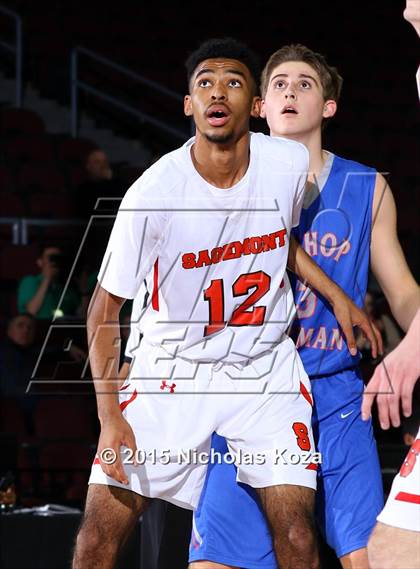 Thumbnail 3 in Bishop Gorman vs. Sagemont (Tarkanian Classic) photogallery.