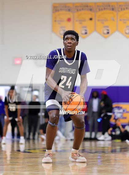Thumbnail 1 in Southeast Raleigh vs Garner (Greater Neuse River 4A Conference Tournament) photogallery.