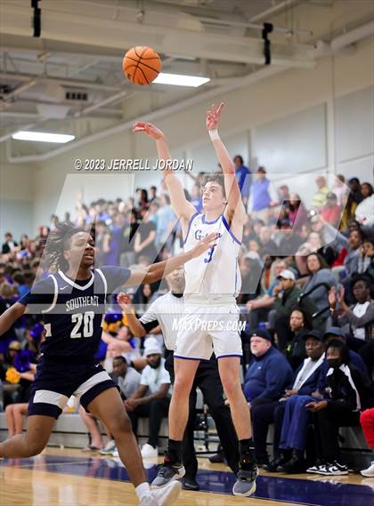 Thumbnail 2 in Southeast Raleigh vs Garner (Greater Neuse River 4A Conference Tournament) photogallery.